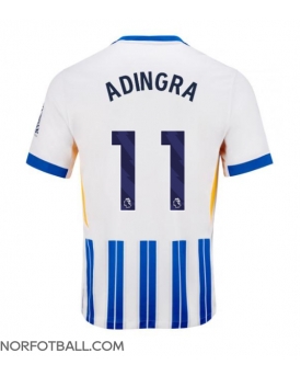 Billige Fotballdrakt Brighton Simon Adingra #11 Replika Hjemmedrakt 2024-25 Kortermet